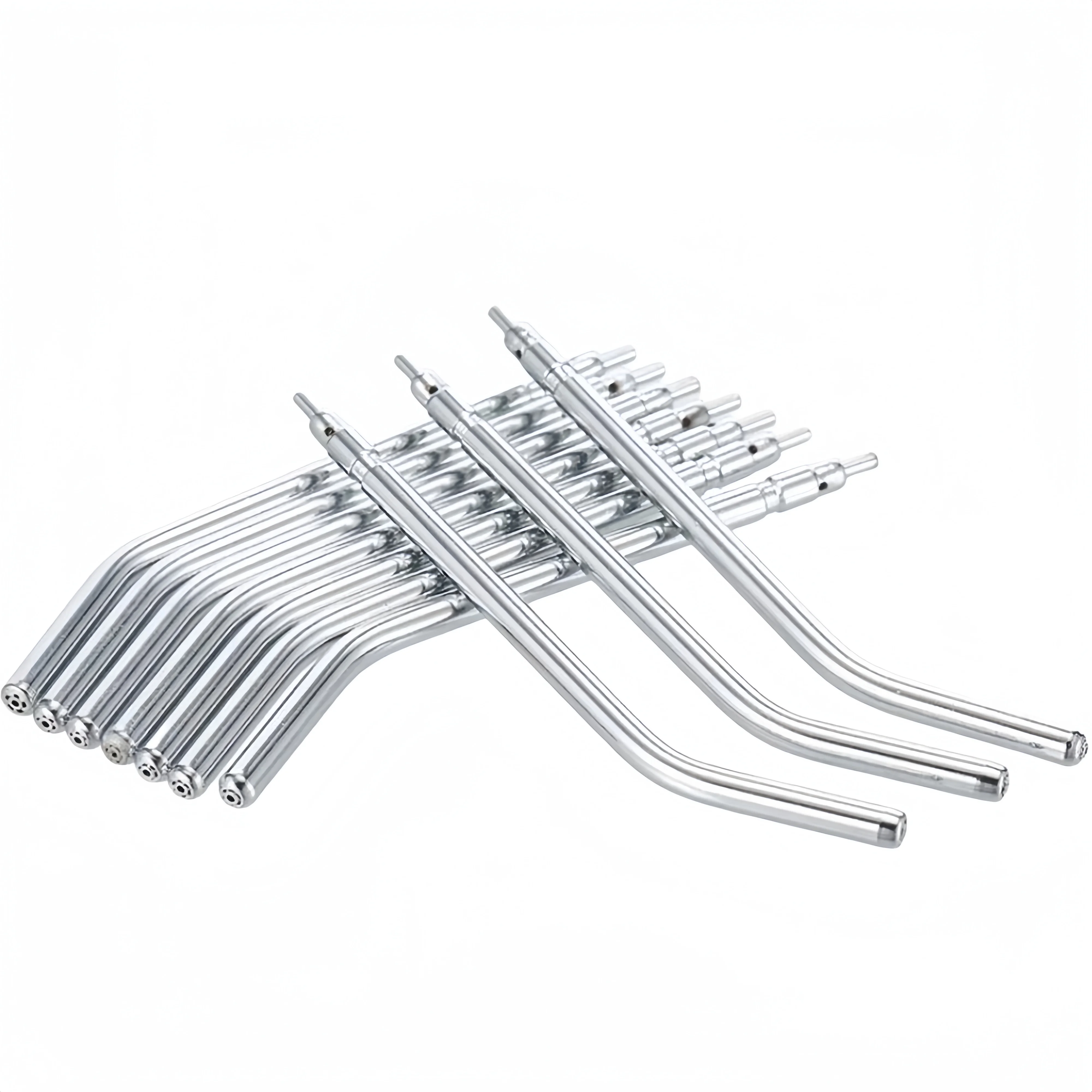 10Pcs Dental Air Water Syringe Nozzle Tip, Stainless Steel 3-Way Spray Nozzle for High Precision Dental Equipment & Dentist Tool
10Pcs Dental Air Water Syringe Nozzle Tip, Stainless Steel 3-Way Spray Nozzle for High Precision Dental Equipment & Dentist Tool