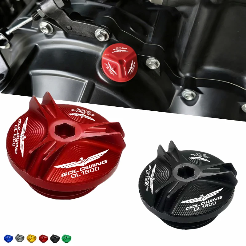 2026 Motorcycle engine oil cap bolts fuel filler cap protection accessories For Honda GOLDWING 1800 Goldwing 1800 1500 GL1800
2026 Motorcycle engine oil cap bolts fuel filler cap protection accessories For Honda GOLDWING 1800 Goldwing 1800 1500 GL1800