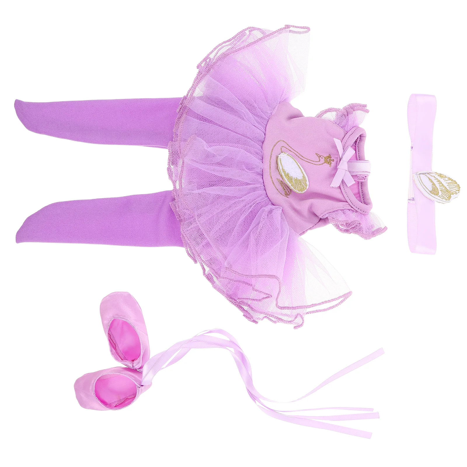 1 set 14 Inch Ballet Costume Princess Dress Up Clothes Girls Accessories Tutu Outfit Three Piece Suit Dancewear
1 set 14 Inch Ballet Costume Princess Dress Up Clothes Girls Accessories Tutu Outfit Three Piece Suit Dancewear