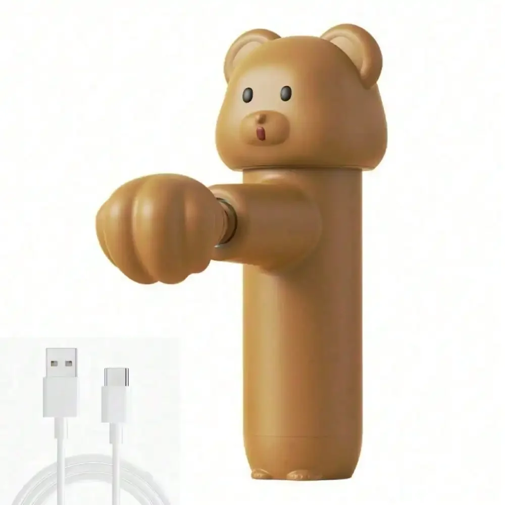 Cartoon Bear Mini Fascia Gun Mini Muscle Massager Charging Neck Membrane Gun Massage Gun Giving Girls Gifts New Model - Specialized For Family Fitness. Warm Sister Fatigue
Cartoon Bear Mini Fascia Gun Mini Muscle Massager Charging Neck Membrane Gun Massage Gun Giving Girls Gifts New Model - Specialized For Family Fitness. Warm Sister Fatigue