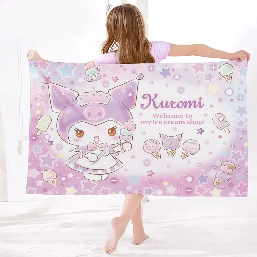 My Melody & Kuromi Cute Kids Bath Towel | Soft Quick Dry Absorbent Towel for Swimming & Sports | Windproof Travel Poncho for Bea
My Melody & Kuromi Cute Kids Bath Towel | Soft Quick Dry Absorbent Towel for Swimming & Sports | Windproof Travel Poncho for Bea