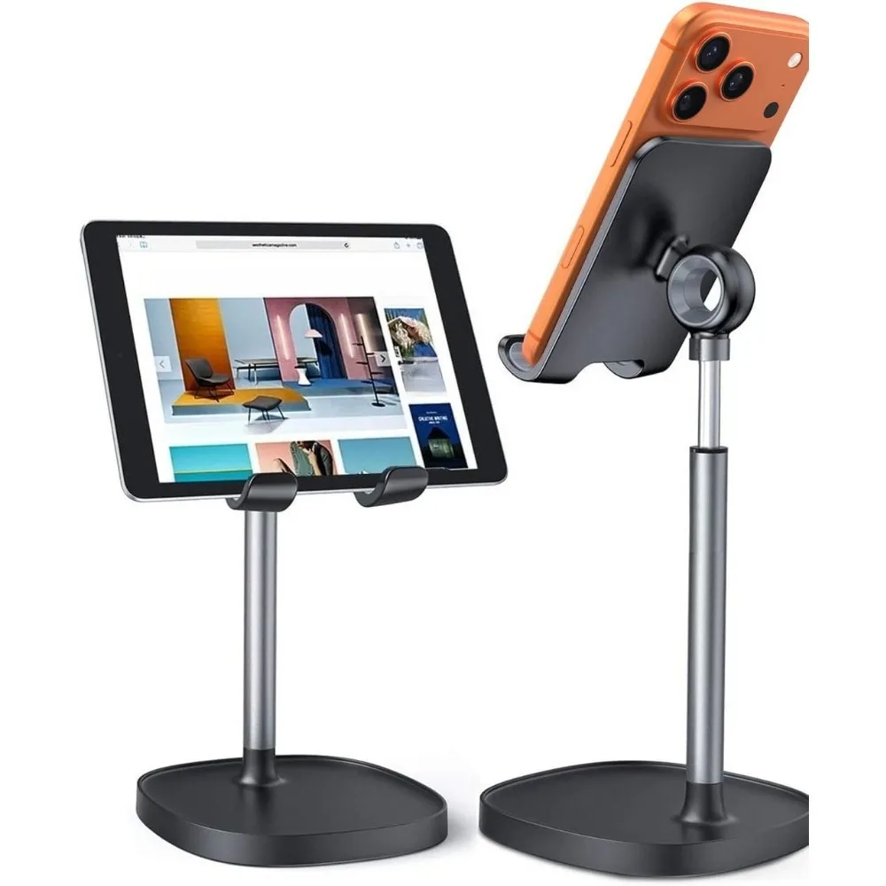 Cell Phone Stand Adjustable for iPhone Phone Holder for Desk, Office Desk Accessories PC for iPhone Stand iPad Air Tablet 4-10in
Cell Phone Stand Adjustable for iPhone Phone Holder for Desk, Office Desk Accessories PC for iPhone Stand iPad Air Tablet 4-10in