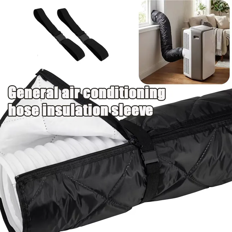 1PC Universal AC Hose Insulation Sleeve Aluminum Foil Foam Layer Heat Resistant Wrap for Portable AC Exhaust Tube
1PC Universal AC Hose Insulation Sleeve Aluminum Foil Foam Layer Heat Resistant Wrap for Portable AC Exhaust Tube