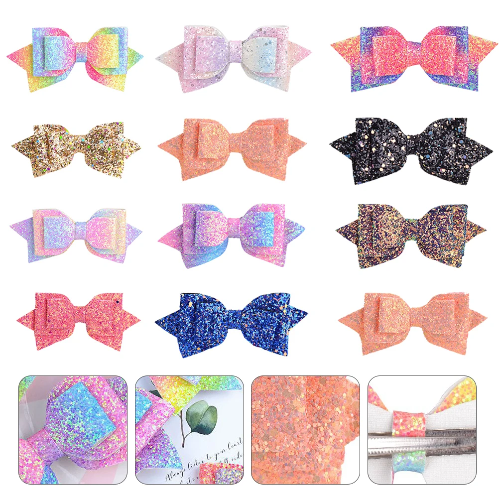 12pcs Kids Hair Bows Girls Accessories Baby Cloth Clips Cute Bow Barrettes Sequins Hairpin For Girls Children Holiday Gift 
12pcs Kids Hair Bows Girls Accessories Baby Cloth Clips Cute Bow Barrettes Sequins Hairpin For Girls Children Holiday Gift