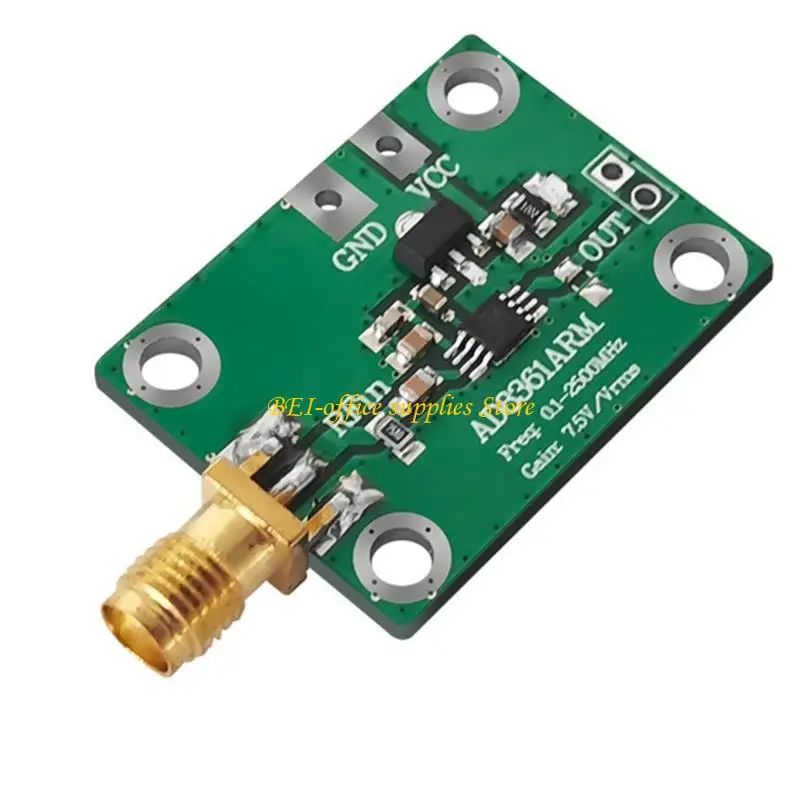 A9LC AD8361 Microwave Detctor Module Detector с напряжениями Выходной Выходная частота для анализа радиочастотных сигналов
A9LC AD8361 Microwave Detctor Module Detector с напряжениями Выходной Выходная частота для анализа радиочастотных сигналов