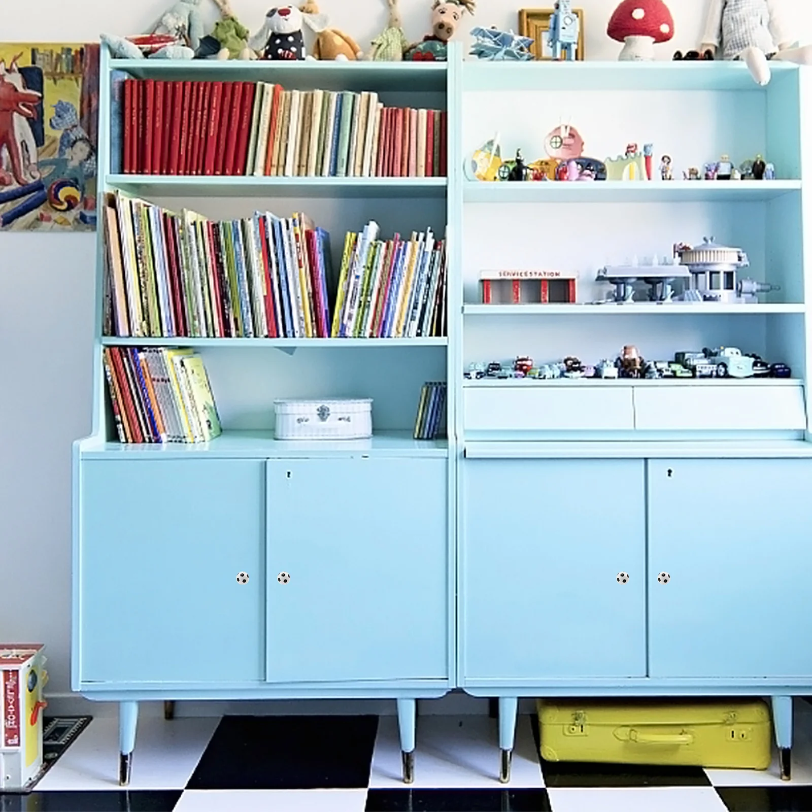 5 шт., ручка в форме футбола, практичная ручка для шкафа, анти-столкновение, мебельный ящик шкафа
5 шт., ручка в форме футбола, практичная ручка для шкафа, анти-столкновение, мебельный ящик шкафа