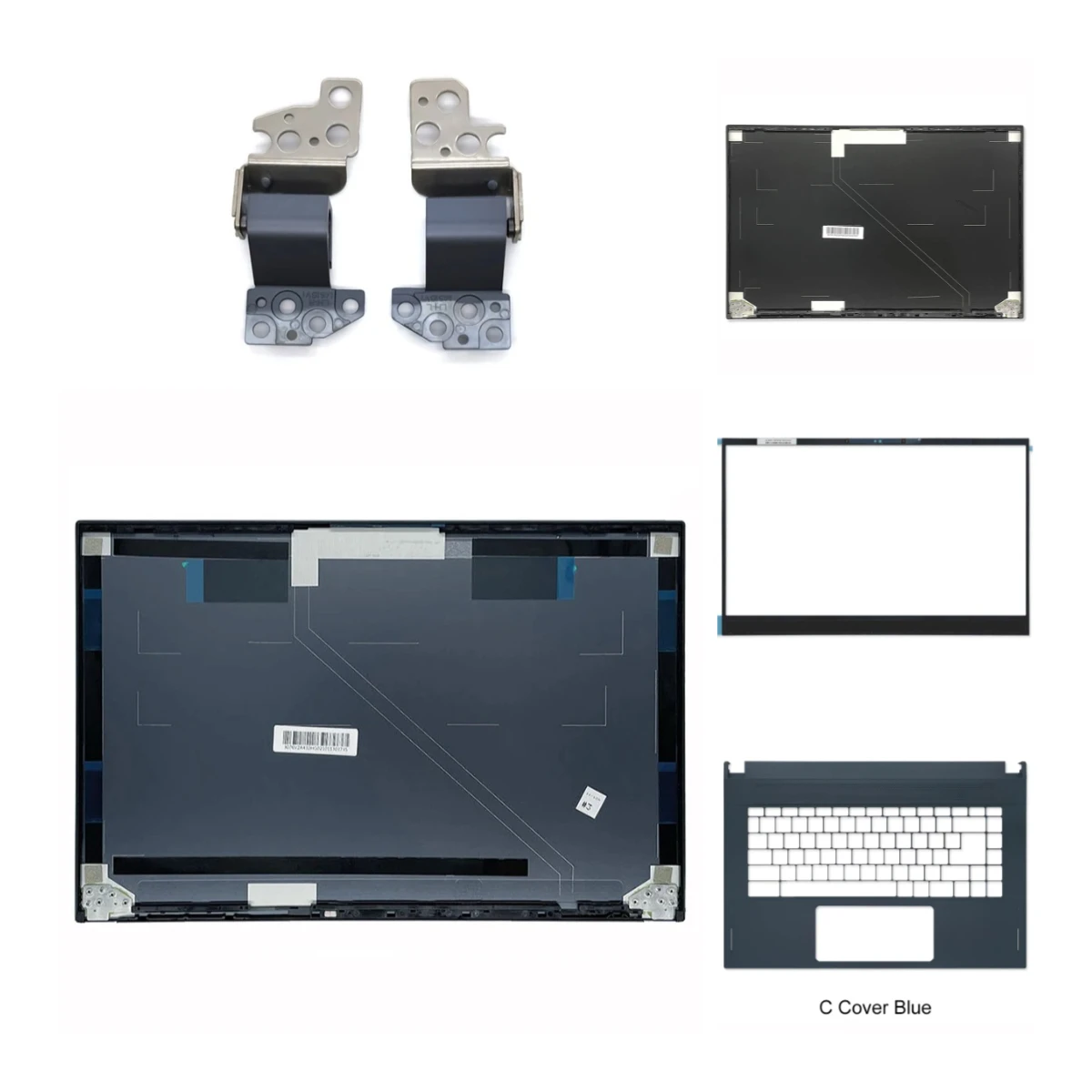 For MSI GS66 MS-16V1 MS-16V3: Top Rear Panel, Front Frame, and Top Palmrest for 15.6-inch Laptop – Black and Blue Replacement
For MSI GS66 MS-16V1 MS-16V3: Top Rear Panel, Front Frame, and Top Palmrest for 15.6-inch Laptop – Black and Blue Replacement
