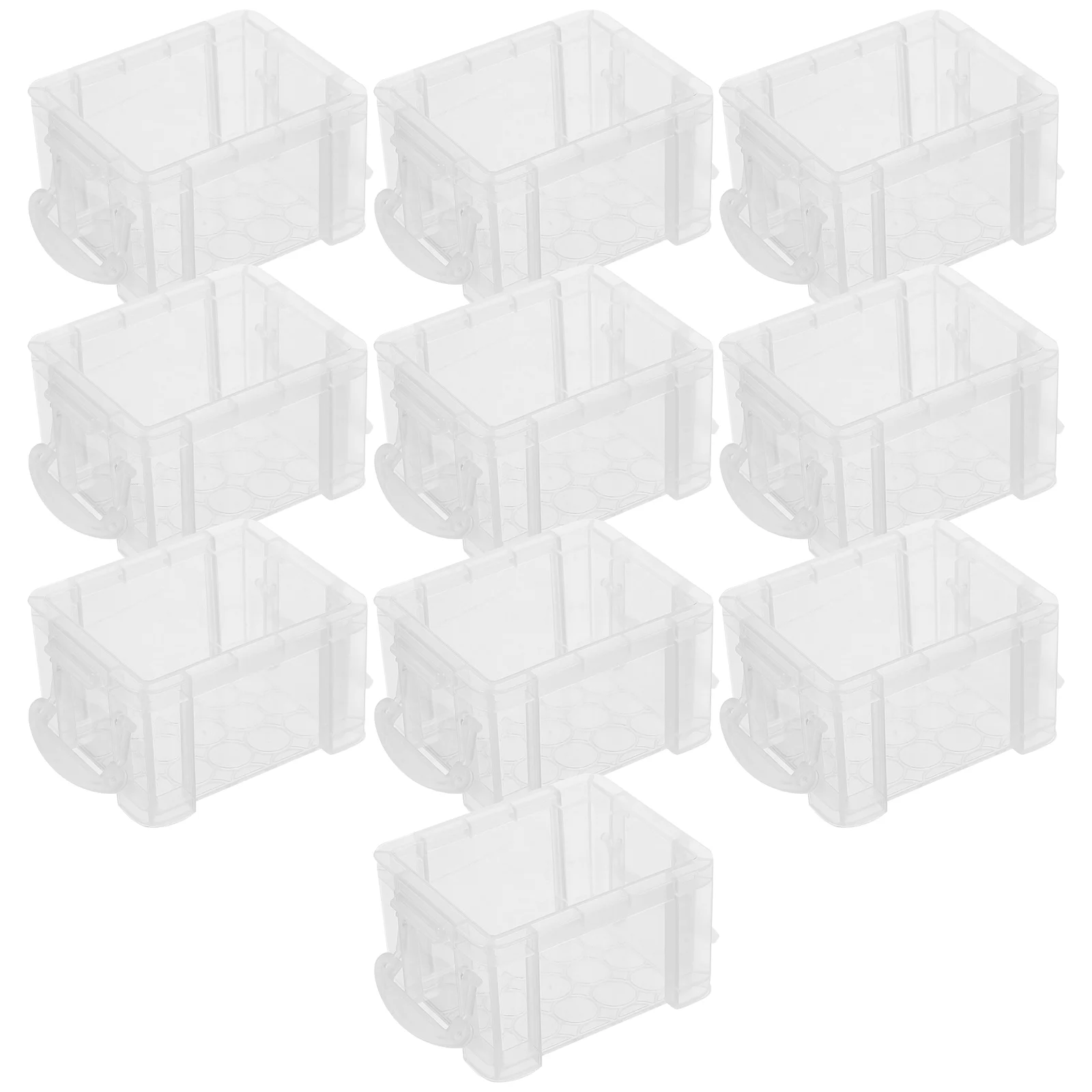 10 Pcs Mini Box with Lid White Storage Bins Food Containers Lids Square Organizing Small Boxes
10 Pcs Mini Box with Lid White Storage Bins Food Containers Lids Square Organizing Small Boxes