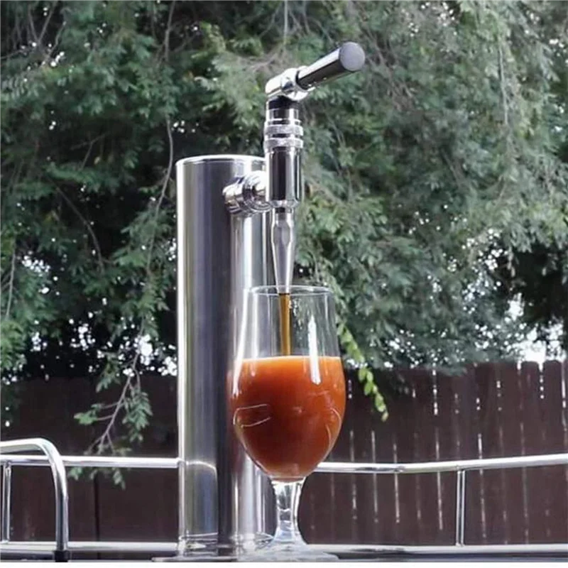 A64K 2X Stout Beer Coffee Faucet Stainless Steel Nitrogen Keg Draft Faucet, Homebrew Cold Brew Kegerator Beer Tower Tap
A64K 2X Stout Beer Coffee Faucet Stainless Steel Nitrogen Keg Draft Faucet, Homebrew Cold Brew Kegerator Beer Tower Tap