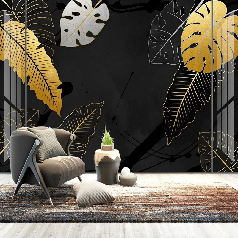 Пользовательские 3D фотообои, современное искусство, светлые Роскошные Настенные бумаги с золотыми растениями и листьями, домашний декор, гостиная, спальня, ТВ, фреска
Пользовательские 3D фотообои, современное искусство, светлые Роскошные Настенные бумаги с золотыми растениями и листьями, домашний декор, гостиная, спальня, ТВ, фреска