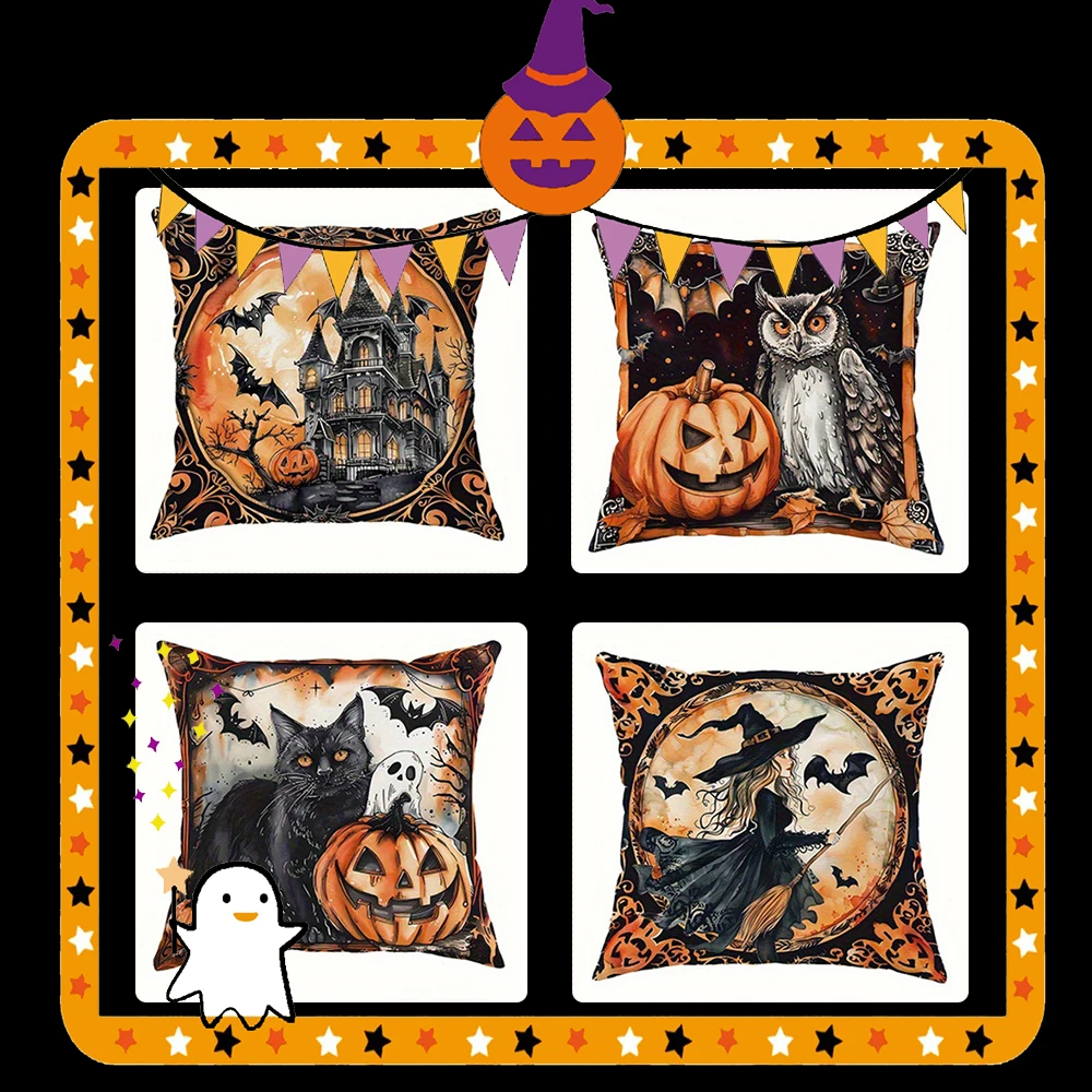 Haunted Castle on the Pillow CoverSuitable for sofa car bedroom decorative cushion cover pillow cover
Haunted Castle on the Pillow CoverSuitable for sofa car bedroom decorative cushion cover pillow cover
