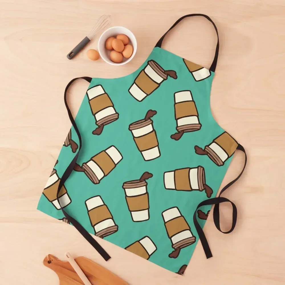 Take it Away Coffee Pattern Apron women's work barber uniform cook wear Chef Uniform Woman Apron
Take it Away Coffee Pattern Apron women's work barber uniform cook wear Chef Uniform Woman Apron