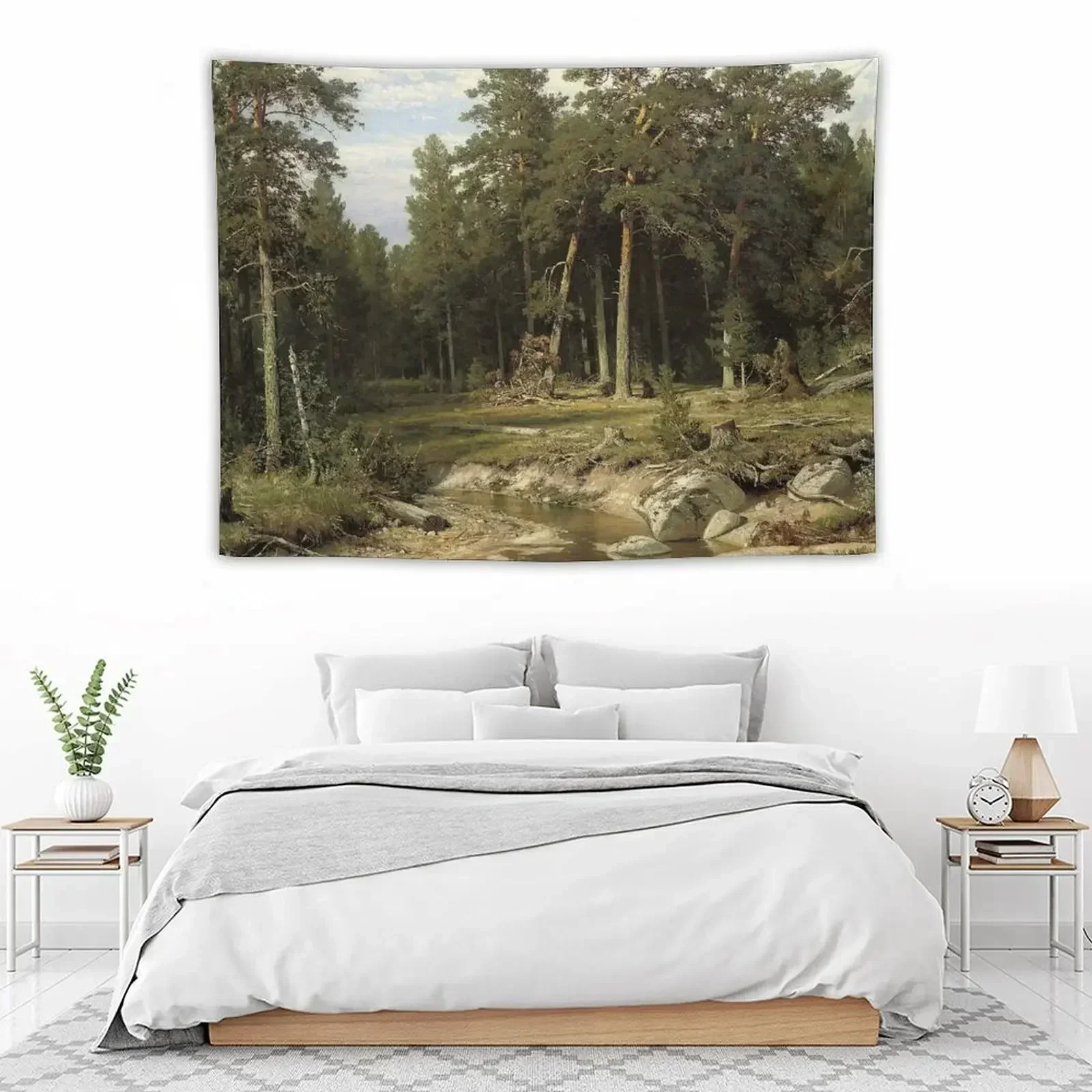 Mast Pine Forest in Viatka Province by Ivan Shishkin Tapestry Nordic Home Decor Carpet On The Wall Tapestry
Mast Pine Forest in Viatka Province by Ivan Shishkin Tapestry Nordic Home Decor Carpet On The Wall Tapestry
