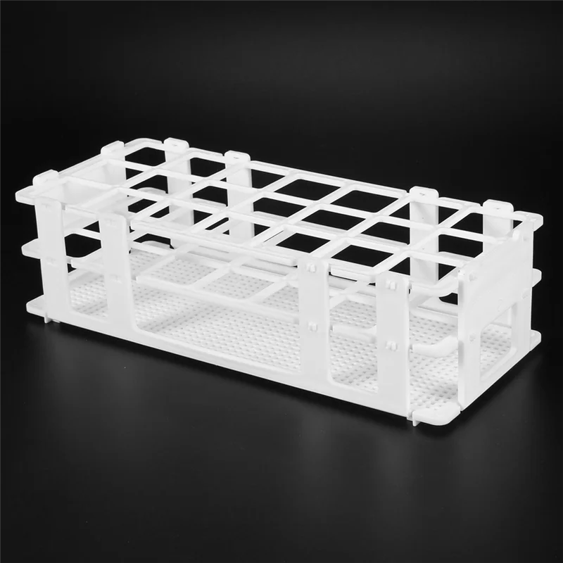 9 Packs Plastic Test Tube Rack, 21 Holes Lab Test Tube Rack Holder For 30Mm Test Tubes, White, Detachable (21 Holes)
9 Packs Plastic Test Tube Rack, 21 Holes Lab Test Tube Rack Holder For 30Mm Test Tubes, White, Detachable (21 Holes)