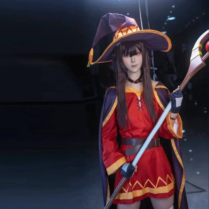 20151123 аниме KonoSuba косплей костюм женское платье волшебницы наряды Megumin парик Хэллоуин вечерние костюмы 
20151123 аниме KonoSuba косплей костюм женское платье волшебницы наряды Megumin парик Хэллоуин вечерние костюмы