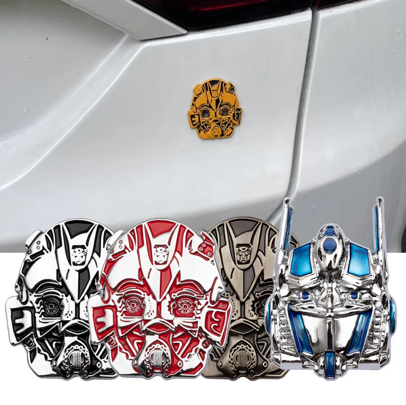 3D Car Emblem Autobots Cyborg Sticker Pure Metal Transformers Decal Optimus Prime/Bumblebee for Car Truck SUV Motorcycle Etc.
3D Car Emblem Autobots Cyborg Sticker Pure Metal Transformers Decal Optimus Prime/Bumblebee for Car Truck SUV Motorcycle Etc.