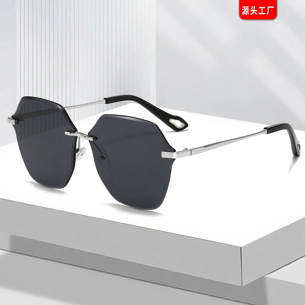 rimless geometric sunglasses uv400 protection trendy lightweight fashion glasses for men
rimless geometric sunglasses uv400 protection trendy lightweight fashion glasses for men
