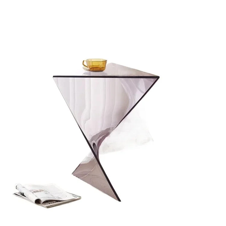 Light luxury coffee table modern simple designer living room geometric corner table
Light luxury coffee table modern simple designer living room geometric corner table