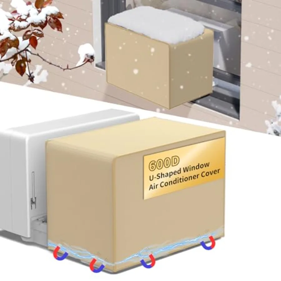 Window Air Conditioner Cover for U-Shaped Window AC Units 8, 000BTU 10, 000BTU 12, 0000 BTU, Winter Window AC Cover for Outdoor
Window Air Conditioner Cover for U-Shaped Window AC Units 8, 000BTU 10, 000BTU 12, 0000 BTU, Winter Window AC Cover for Outdoor