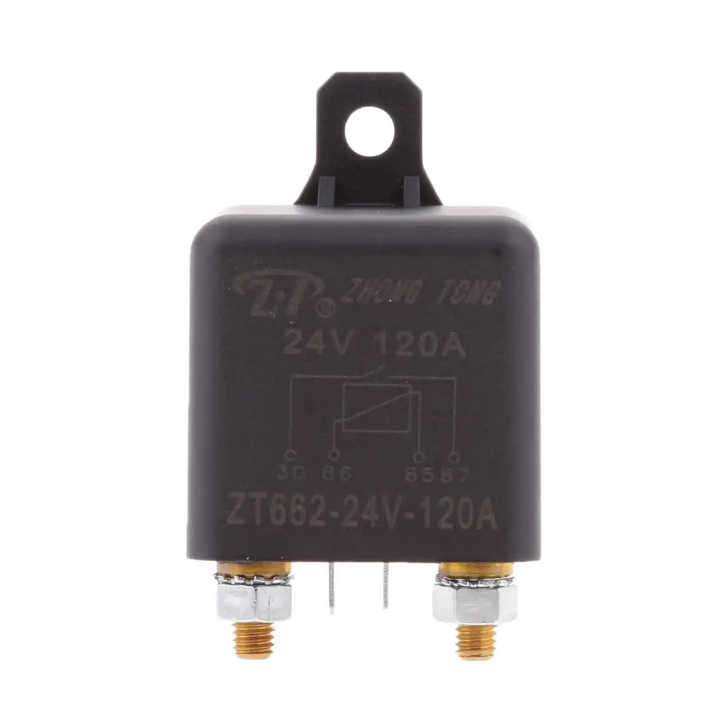 Split Charge Relay on Off 24V 120A SPST Car Marine 4 Pin Heavy Duty Relay Electric Contactor for Battery Charging Systems
Split Charge Relay on Off 24V 120A SPST Car Marine 4 Pin Heavy Duty Relay Electric Contactor for Battery Charging Systems