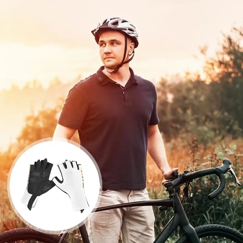 Biking Gloves For Men Half Finger Shock-Absorbing Mittens Cycling Bicycling Gloves Mountain Bike Anti Slip Shock Absorbing
Biking Gloves For Men Half Finger Shock-Absorbing Mittens Cycling Bicycling Gloves Mountain Bike Anti Slip Shock Absorbing