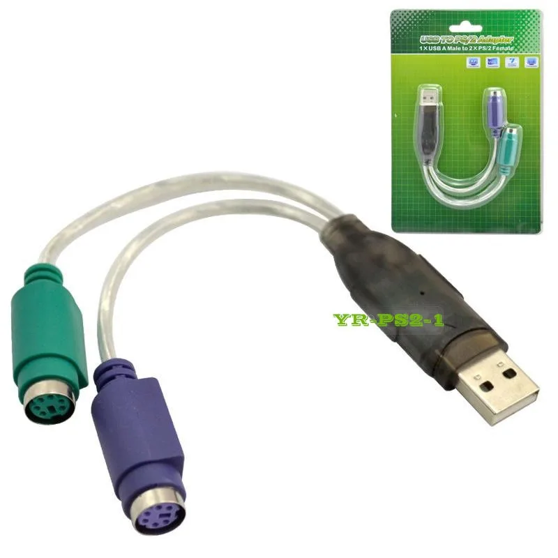 PS2 to USB Adapter Cable with Chip for Keyboard Mouse Scanner Gun Dual Direction Converter High Compatibility
PS2 to USB Adapter Cable with Chip for Keyboard Mouse Scanner Gun Dual Direction Converter High Compatibility