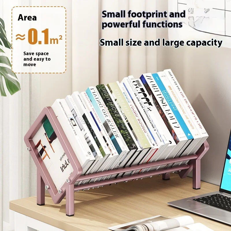 Simple modern desktop stainless steel bookshelf, desktop dormitory storage shelf, book and document storage shelf
Simple modern desktop stainless steel bookshelf, desktop dormitory storage shelf, book and document storage shelf