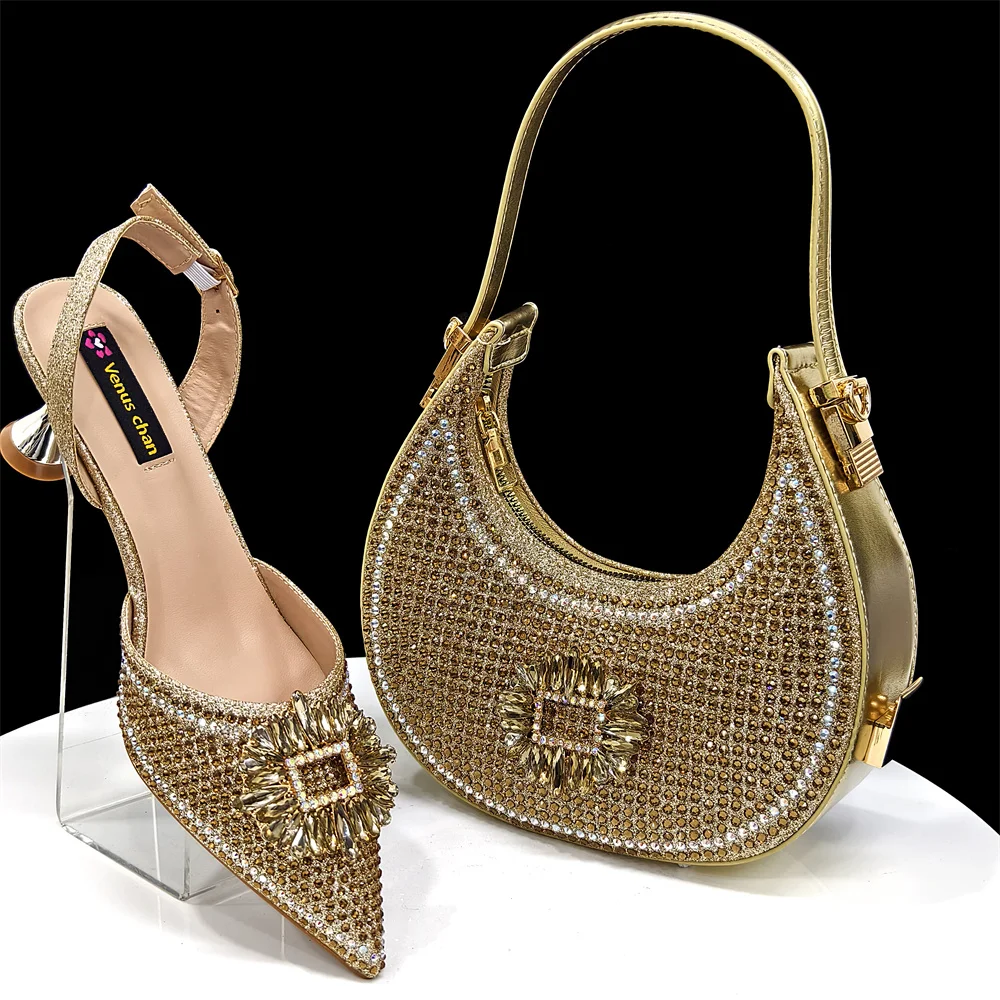 doershow Italian Shoes And Bag Sets For Evening Party With Stones Italian Leather Handbags Match Bags! HFG1-21
doershow Italian Shoes And Bag Sets For Evening Party With Stones Italian Leather Handbags Match Bags! HFG1-21
