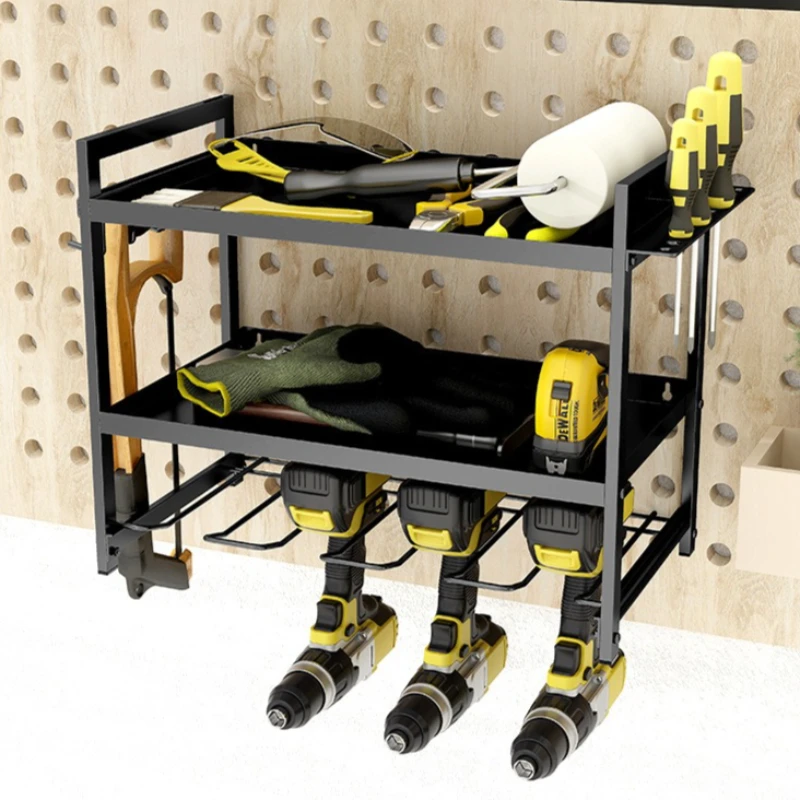 Firm Wall Mounted Power Tool Storage Rack Heavy Duty Floating Storage Rack Hand Drill Screwdriver Tool Shelf
Firm Wall Mounted Power Tool Storage Rack Heavy Duty Floating Storage Rack Hand Drill Screwdriver Tool Shelf
