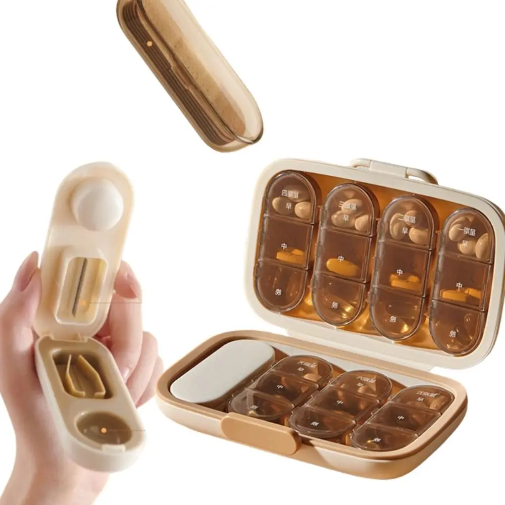 21/22 Grids Pill Dispenser Box Large Capacity Portable Medicine Storage Box Durable Dust-proof Medicine Storage Containers
21/22 Grids Pill Dispenser Box Large Capacity Portable Medicine Storage Box Durable Dust-proof Medicine Storage Containers