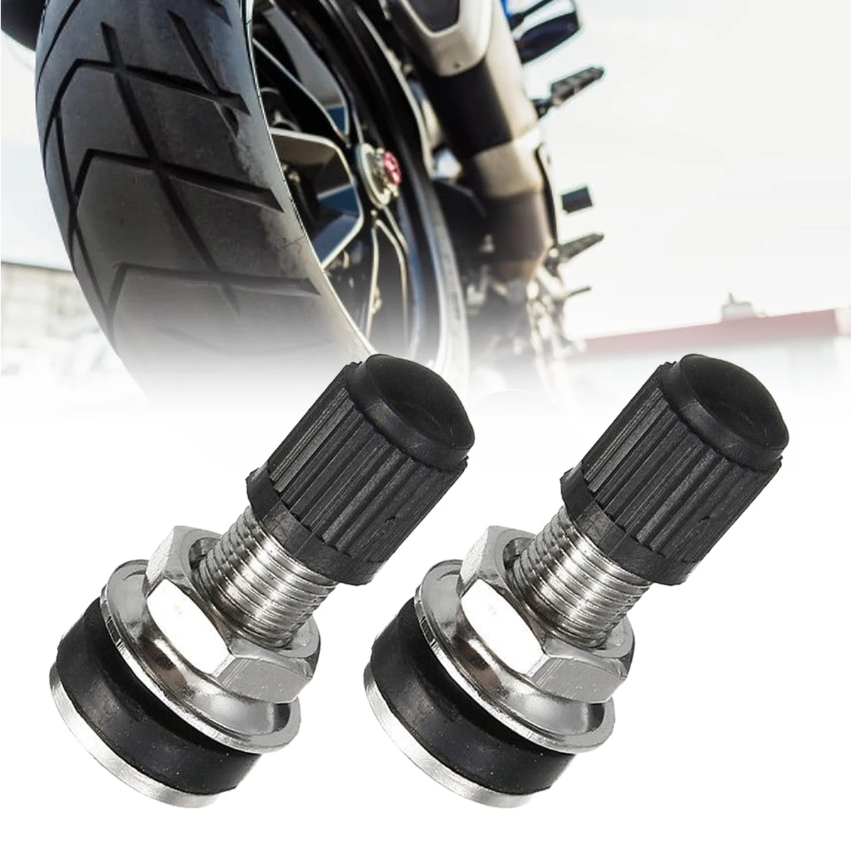 2Pcs Universal Motorcycle Wheel Tire Valve Waterproof Dustcap Nozzle Moto Practical Accessories
2Pcs Universal Motorcycle Wheel Tire Valve Waterproof Dustcap Nozzle Moto Practical Accessories