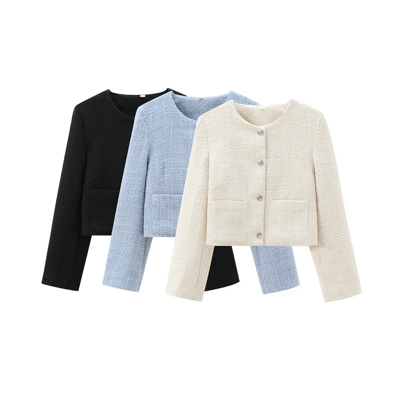 Autumn New European and American Style Women's Fashion Small Fragrance Style Jacket French Light Mature Style High-end Feel
Autumn New European and American Style Women's Fashion Small Fragrance Style Jacket French Light Mature Style High-end Feel