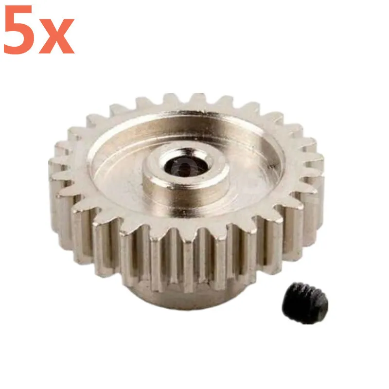 5 Pieces RC Car Wltoys Type B A949 A959 A969 A979 Metal Motor Gear 27T Teeth For 1/18th 4WD Models Remote Control Cars
5 Pieces RC Car Wltoys Type B A949 A959 A969 A979 Metal Motor Gear 27T Teeth For 1/18th 4WD Models Remote Control Cars