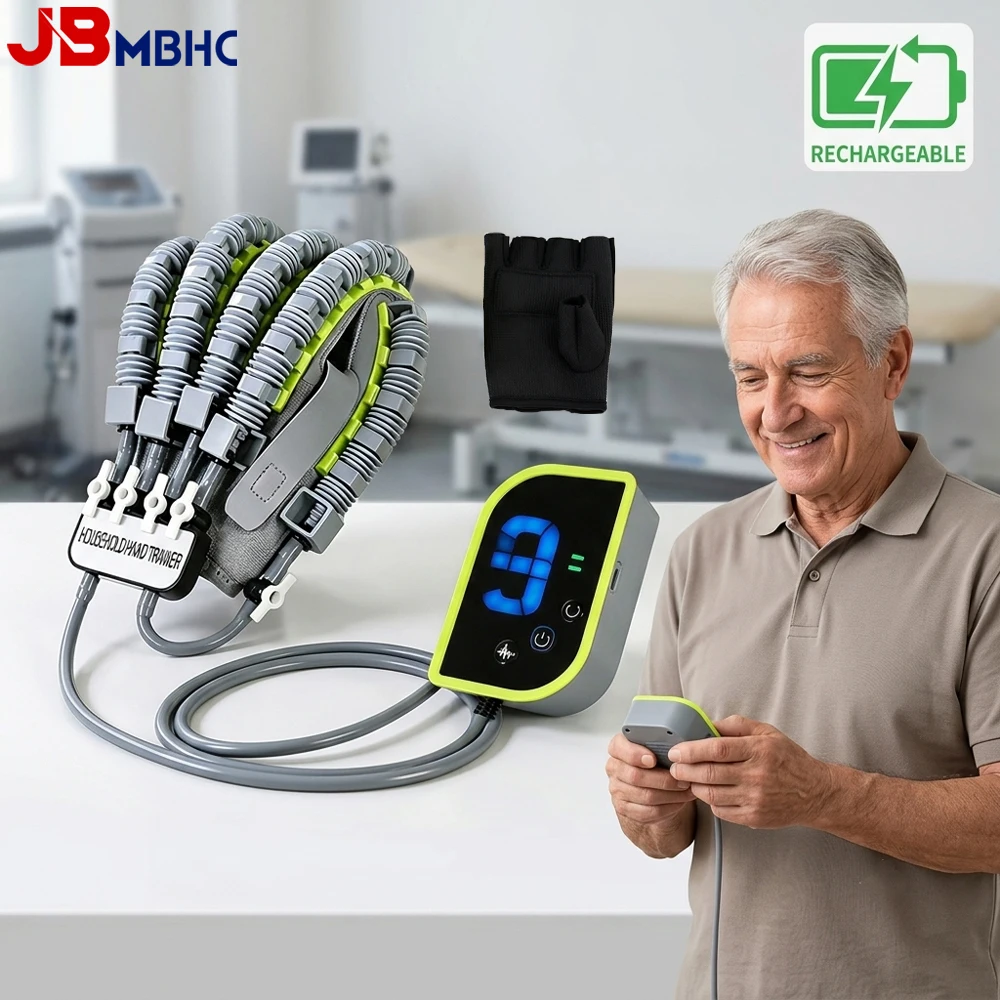 Stroke Hand Stroke Recovery Equipment, Hemiplegia Finger Rehabilitation Robot Gloves Robotic Hand Trainer, 9-Level, Rechargeable
Stroke Hand Stroke Recovery Equipment, Hemiplegia Finger Rehabilitation Robot Gloves Robotic Hand Trainer, 9-Level, Rechargeable