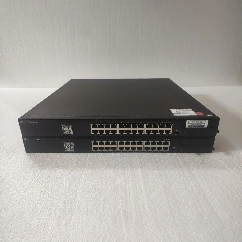 1 шт. для DELL 24 порта 10G электрический порт расширяемый 40G трехслойный сердечник Enterprise переключатель уровня N4032
1 шт. для DELL 24 порта 10G электрический порт расширяемый 40G трехслойный сердечник Enterprise переключатель уровня N4032