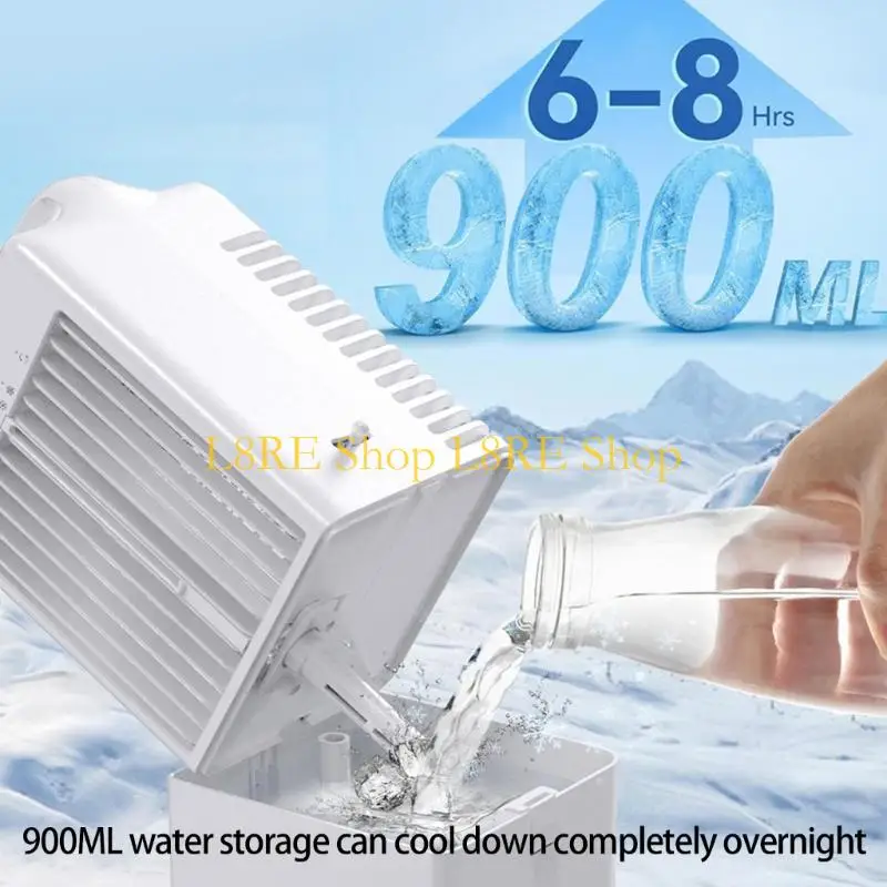 L8RE Portable Desktop Air Cooling Fan With 3 Speed Setting Cooling Fan 4H Timer
L8RE Portable Desktop Air Cooling Fan With 3 Speed Setting Cooling Fan 4H Timer