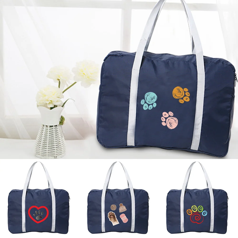 Fashion Footprints Pattern Unisex Folding Bag Portable Waterproof Bag New Large Storage Bag
Fashion Footprints Pattern Unisex Folding Bag Portable Waterproof Bag New Large Storage Bag