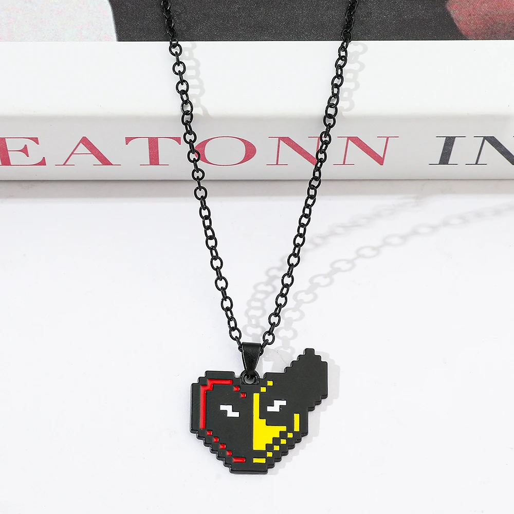 Creative Deadpool Wolverine Heart Shaped Necklace Fashion Movie Theme Jewelry Accessory for Friend Pendant Gifts
Creative Deadpool Wolverine Heart Shaped Necklace Fashion Movie Theme Jewelry Accessory for Friend Pendant Gifts