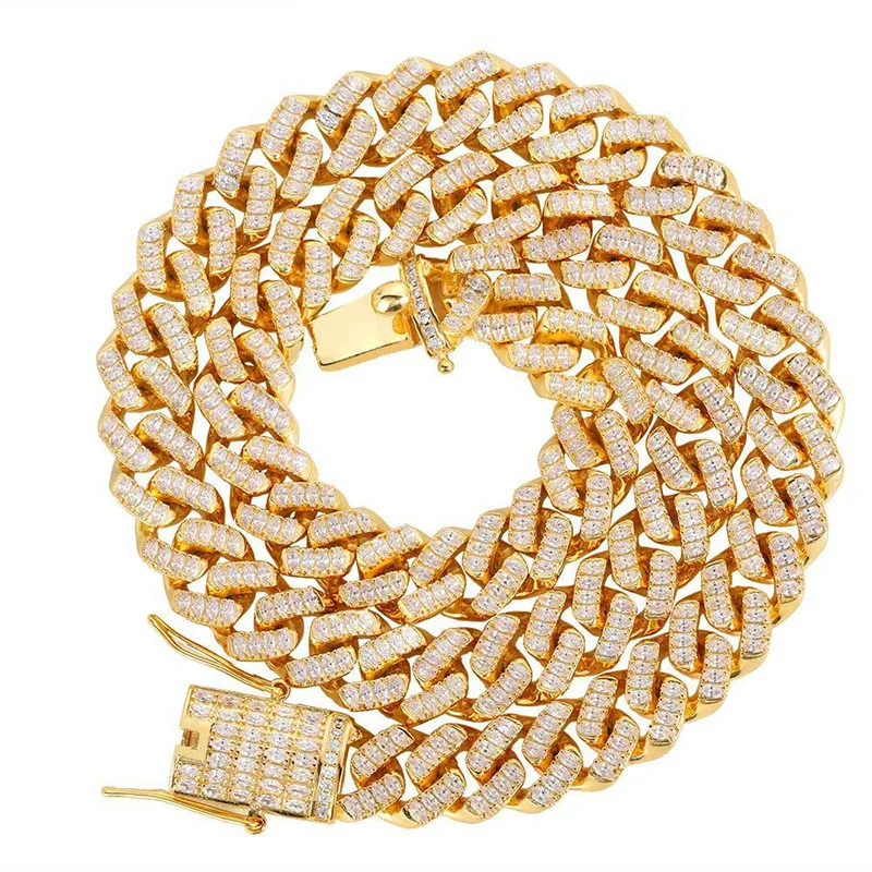 Hip Hop Claw Setting AAA CZ Stone Bling Ice Out 12mm Square Cuban Miami Link Chain Necklace for Men Rapper Jewelry Drop Shipping
Hip Hop Claw Setting AAA CZ Stone Bling Ice Out 12mm Square Cuban Miami Link Chain Necklace for Men Rapper Jewelry Drop Shipping