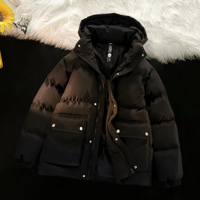 Men's Cotton Jaet Winter Anti-Cold Hooded Windproof New 2024 Youth Trendy Brand Thiened Warm ort Zipper Pure Color
Men's Cotton Jaet Winter Anti-Cold Hooded Windproof New 2024 Youth Trendy Brand Thiened Warm ort Zipper Pure Color