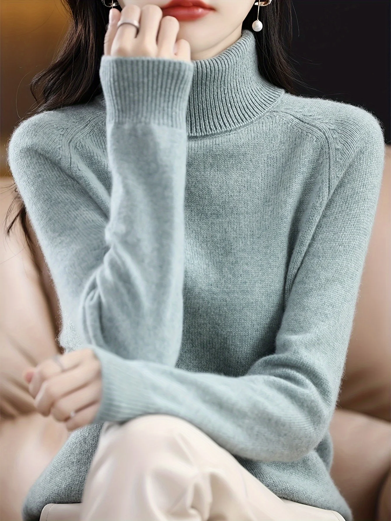 New Lapel Sweater for Women, Knitted Top for Layering, Warm Base Shirt, Loose Knit Shirt
New Lapel Sweater for Women, Knitted Top for Layering, Warm Base Shirt, Loose Knit Shirt