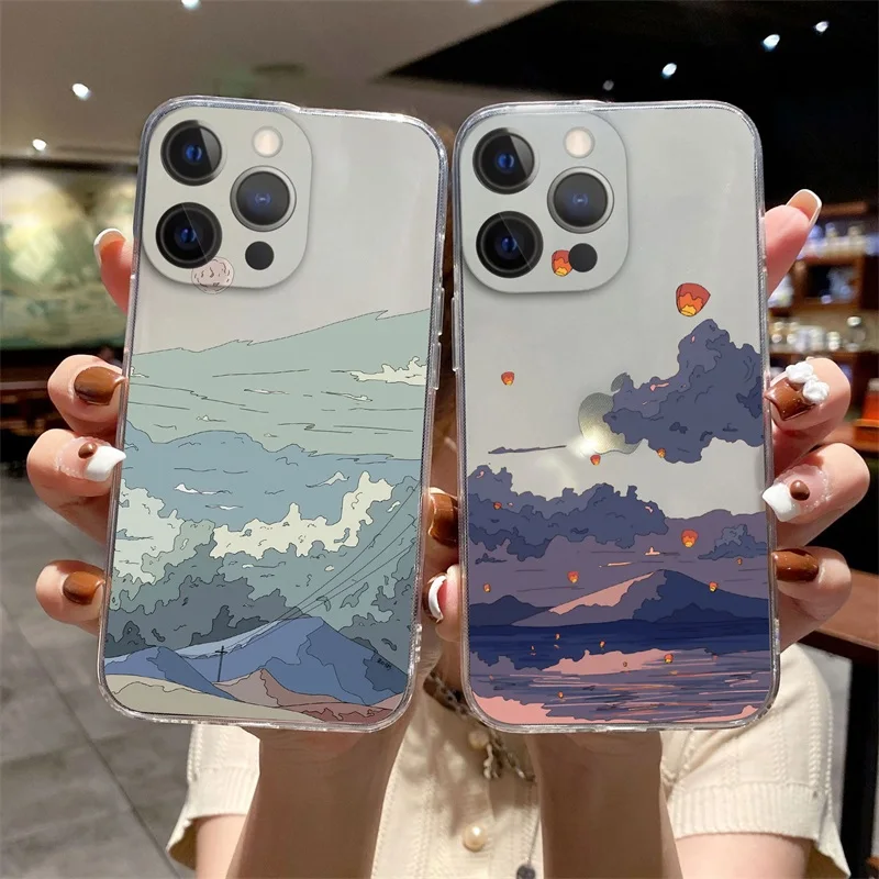 Korean Sunset Scenery Funda Phone Case For iPhone 11 13 12 14 15 16 17 Pro Max 14 15 16 Plus 17air Shockproof Celular
Korean Sunset Scenery Funda Phone Case For iPhone 11 13 12 14 15 16 17 Pro Max 14 15 16 Plus 17air Shockproof Celular