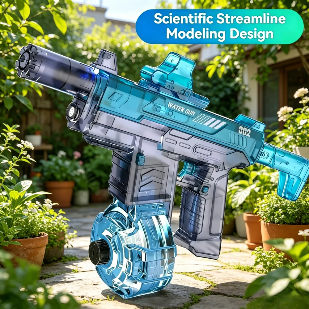 Light Up Electric Water Blaster Long Distance High Pressure Continuous Shooting Perfect Summer Pool Water Toy for Family Fun
Light Up Electric Water Blaster Long Distance High Pressure Continuous Shooting Perfect Summer Pool Water Toy for Family Fun