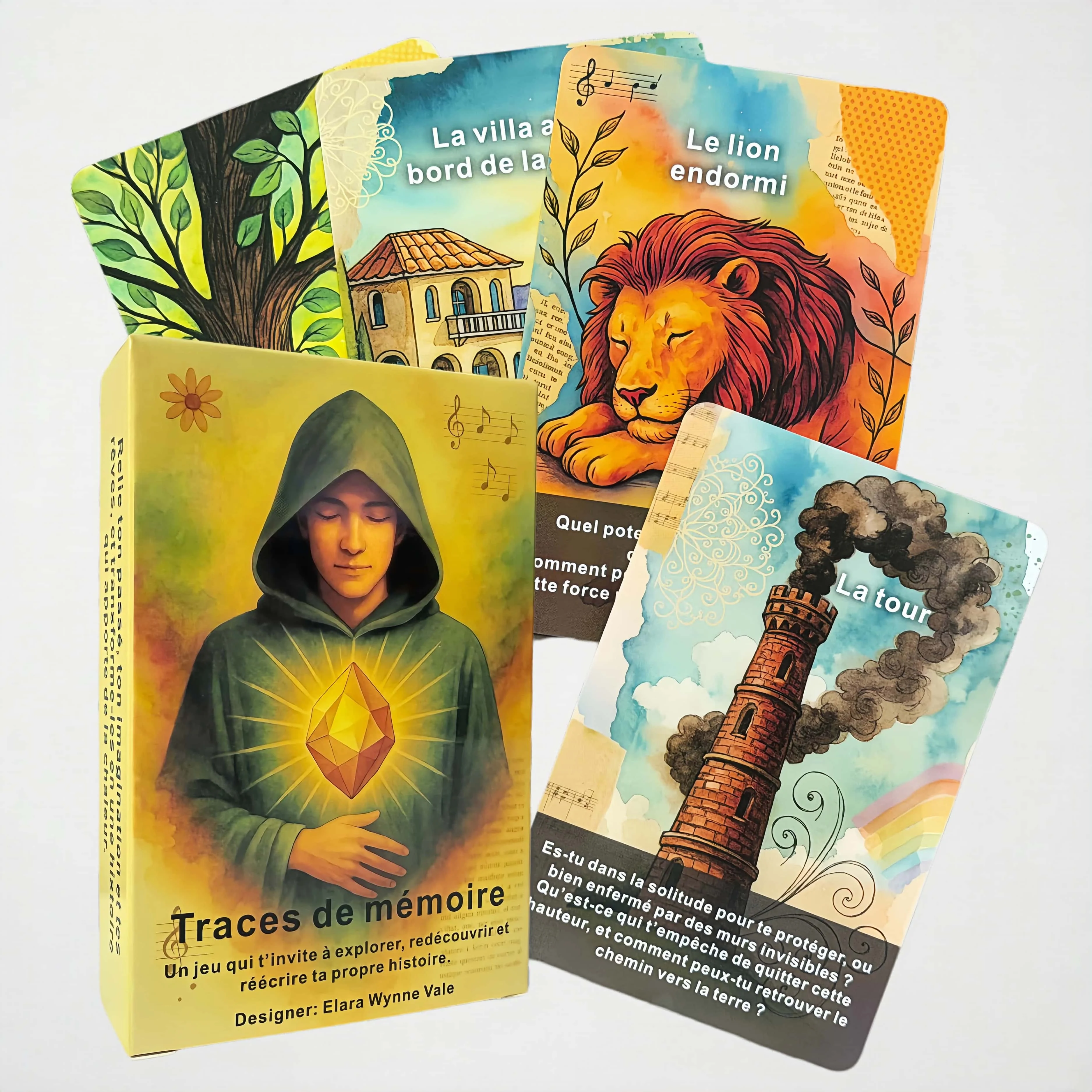 French Self-Exploration Oracle Card Set, 50 Tarot Cards, Divination Tool, Fortune-Telling Toy, Mental Growth, Meditation Aid
French Self-Exploration Oracle Card Set, 50 Tarot Cards, Divination Tool, Fortune-Telling Toy, Mental Growth, Meditation Aid