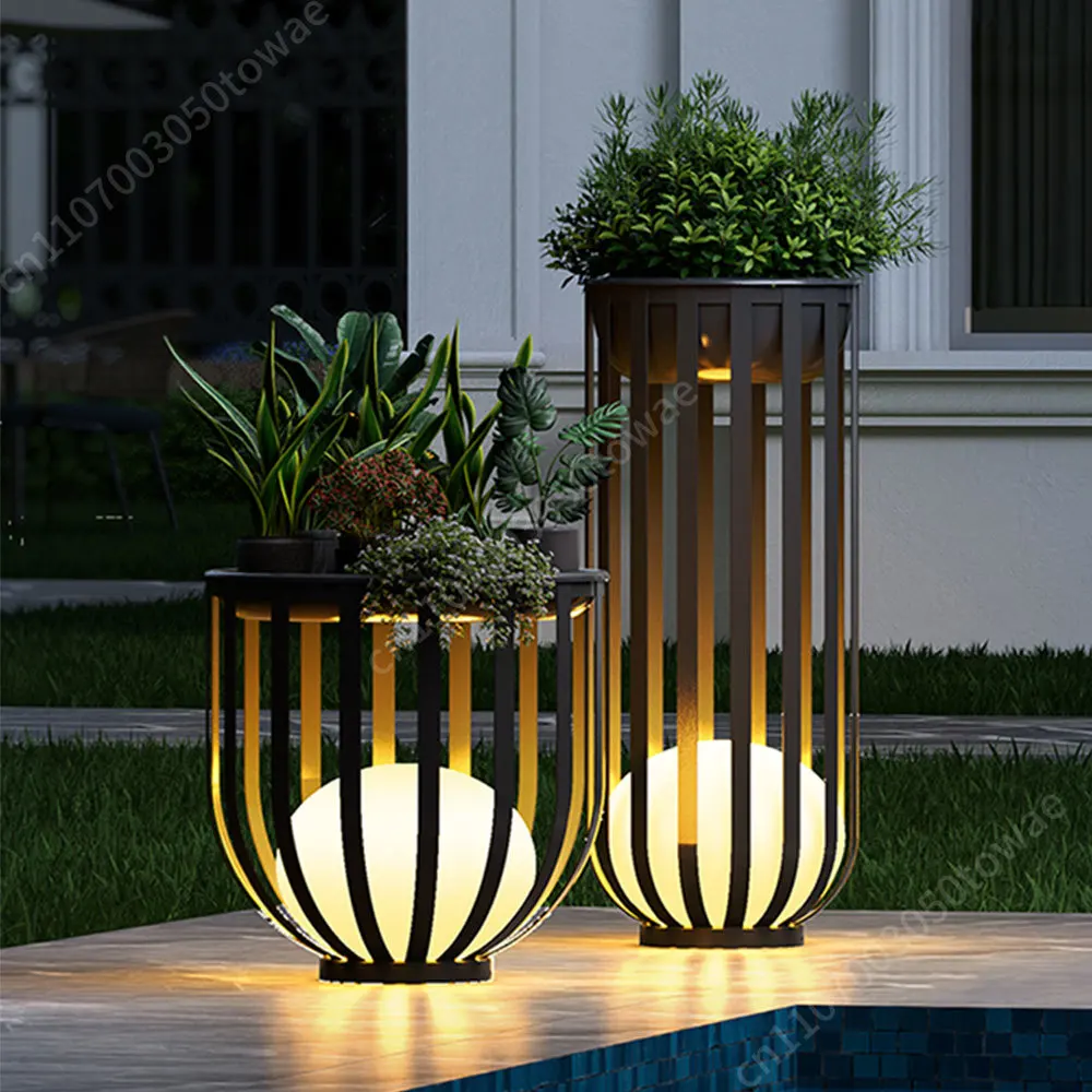 IP65 Energy-Efficient Solar LED Garden Lights With Flower Plant Pots Popular Outdoor Glowing Table Lamp
IP65 Energy-Efficient Solar LED Garden Lights With Flower Plant Pots Popular Outdoor Glowing Table Lamp