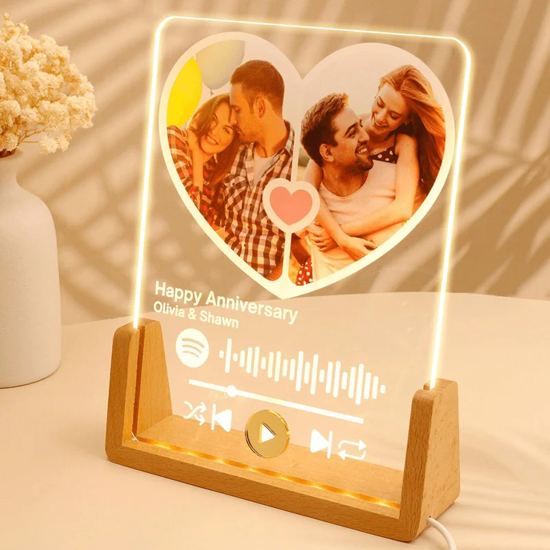 Music Couple Night Light, Custom Photo Led Light, Anniversary Gifts, Romantic Gift For Couple, Valentines Day Gifts
Music Couple Night Light, Custom Photo Led Light, Anniversary Gifts, Romantic Gift For Couple, Valentines Day Gifts