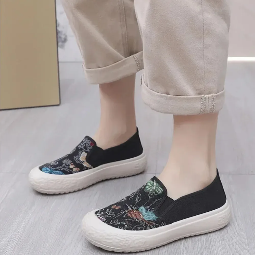 2024 New For Woman Vulcanize Spring Round Flats Toe Butterfly Shoes Ladies Platform Casual Sneakers Zapatilla
2024 New For Woman Vulcanize Spring Round Flats Toe Butterfly Shoes Ladies Platform Casual Sneakers Zapatilla