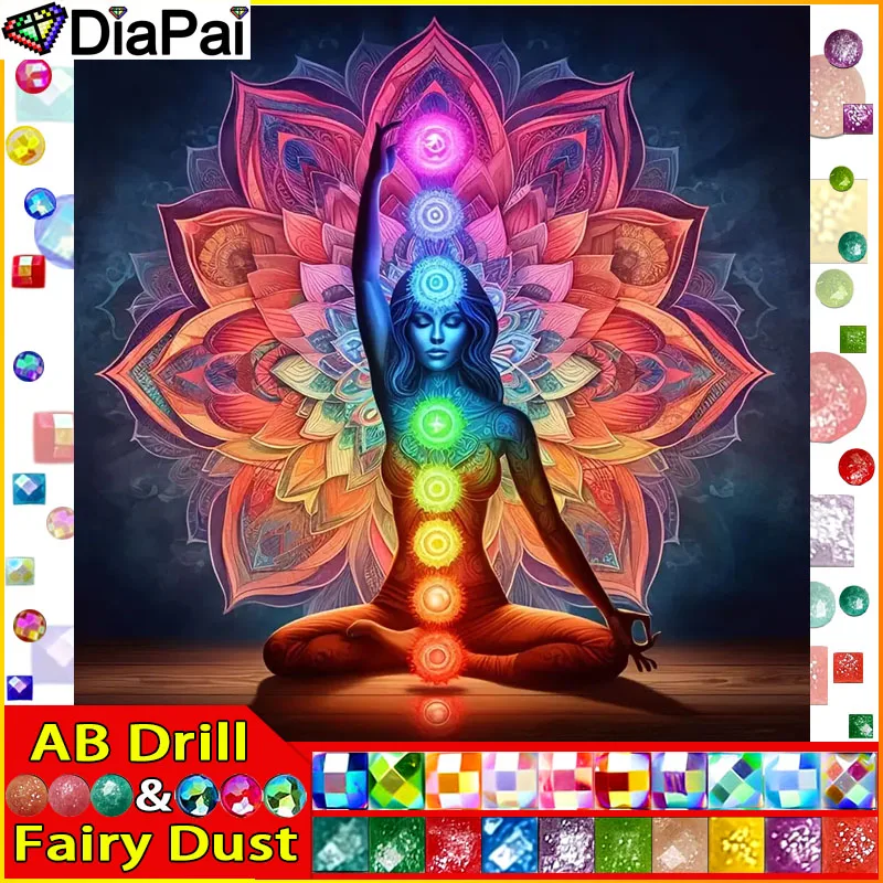 DiaPai Fairy Dust AB Алмазная картина "Цветочная женщина" Полный квадратный круглый Diy 5d Алмазная вышивка Картина Горный хрусталь Искусство
DiaPai Fairy Dust AB Алмазная картина "Цветочная женщина" Полный квадратный круглый Diy 5d Алмазная вышивка Картина Горный хрусталь Искусство