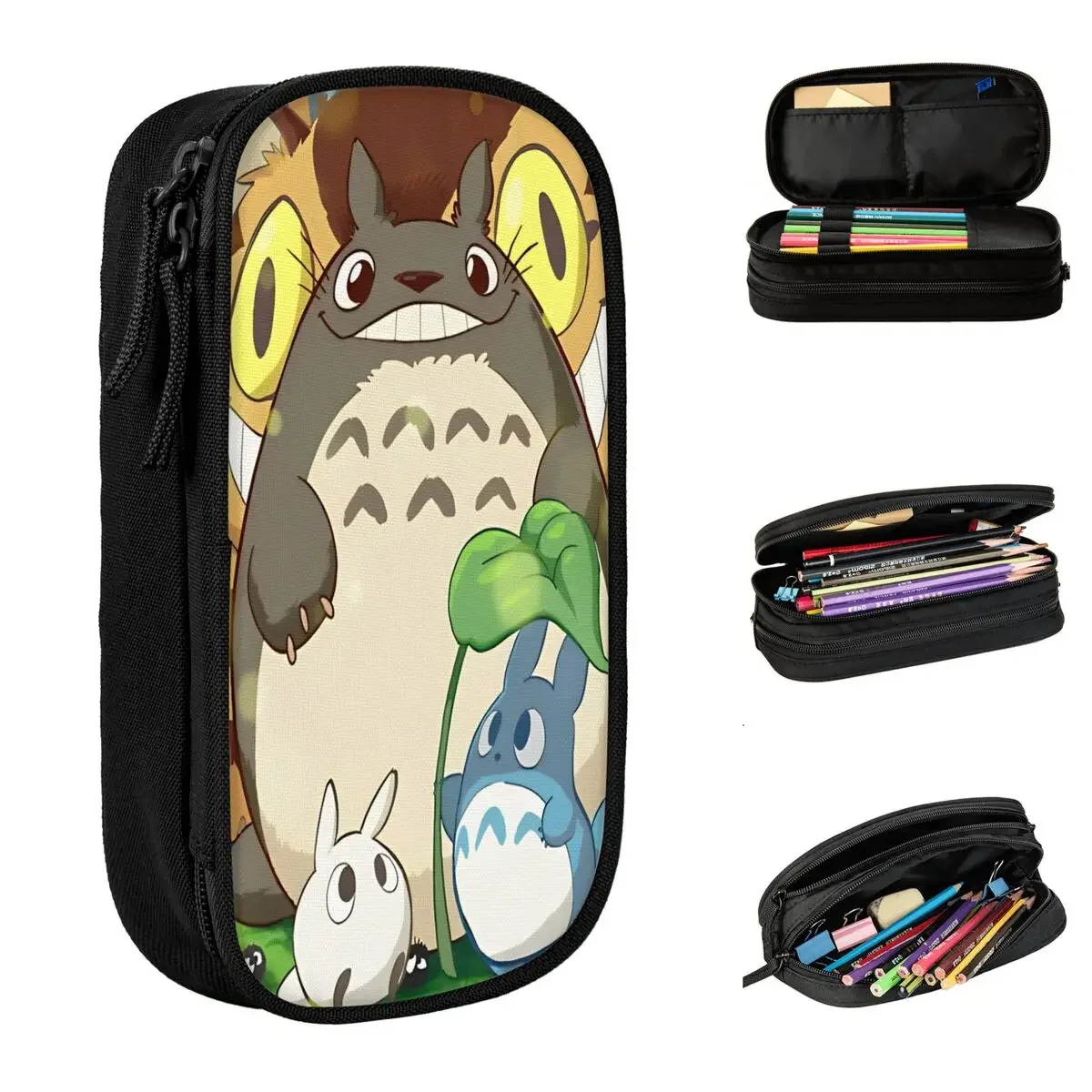 Cute T-TotoroS Pencil Cases Cartoon Anime Pen Bags Girls Boys Large Storage Students School Gift Pencilcases
Cute T-TotoroS Pencil Cases Cartoon Anime Pen Bags Girls Boys Large Storage Students School Gift Pencilcases