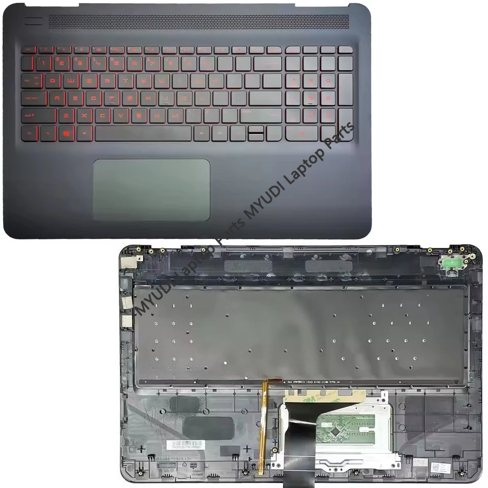 Новая клавиатура для HP OMEN 2Pro 15-AX 15-BC 15-DP 15-AX000 TPN-Q173, верхняя крышка с подсветкой, 859735-001 905118-001
Новая клавиатура для HP OMEN 2Pro 15-AX 15-BC 15-DP 15-AX000 TPN-Q173, верхняя крышка с подсветкой, 859735-001 905118-001